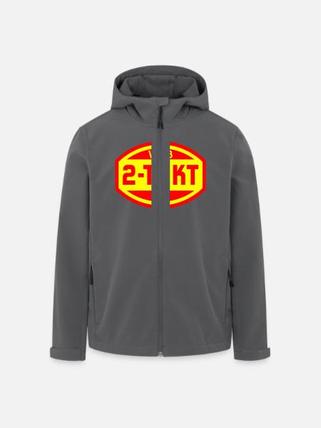 VEB 2-Takt Logo (2c) - Recycelte Männer Softshell-Jacke von Stanley/Stella - Anthrazit