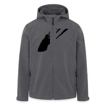 krallen - Recycelte Männer Softshell-Jacke von Stanley/Stella - Anthrazit - Vorne - AI Model Male 185 light (185cm)