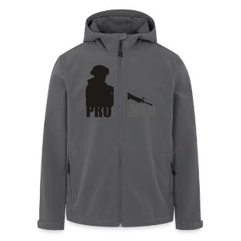 progamer_s2 - Recycelte Männer Softshell-Jacke von Stanley/Stella - Anthrazit - Vorne - AI Model Male 185 light (185cm)