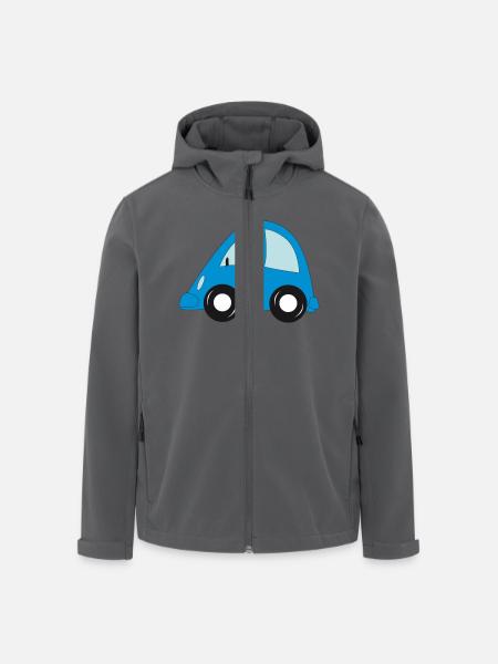 blaues auto - Recycelte Männer Softshell-Jacke von Stanley/Stella - Anthrazit