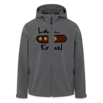 Lade... Krümel - Recycelte Männer Softshell-Jacke von Stanley/Stella - Anthrazit - Vorne - AI Model Male 185 light (185cm)