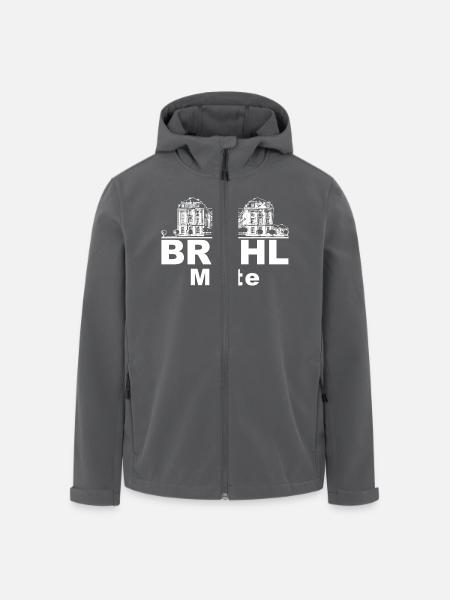 Brühl-Mitte - Recycelte Männer Softshell-Jacke von Stanley/Stella - Anthrazit