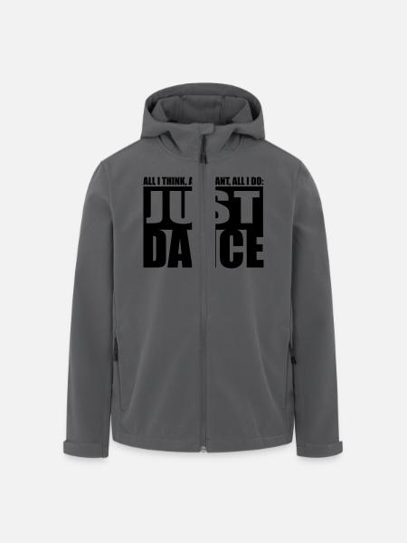 just dance - Recycelte Männer Softshell-Jacke von Stanley/Stella - Anthrazit