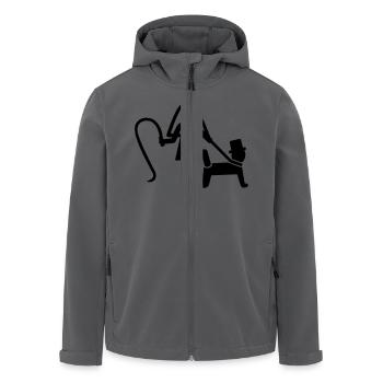 Hochzeit - Recycelte Männer Softshell-Jacke von Stanley/Stella - Anthrazit - Vorne - AI Model Male 185 light (185cm)