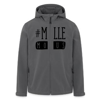 malle modus design - Recycelte Männer Softshell-Jacke von Stanley/Stella - Anthrazit - Vorne - AI Model Male 185 light (185cm)