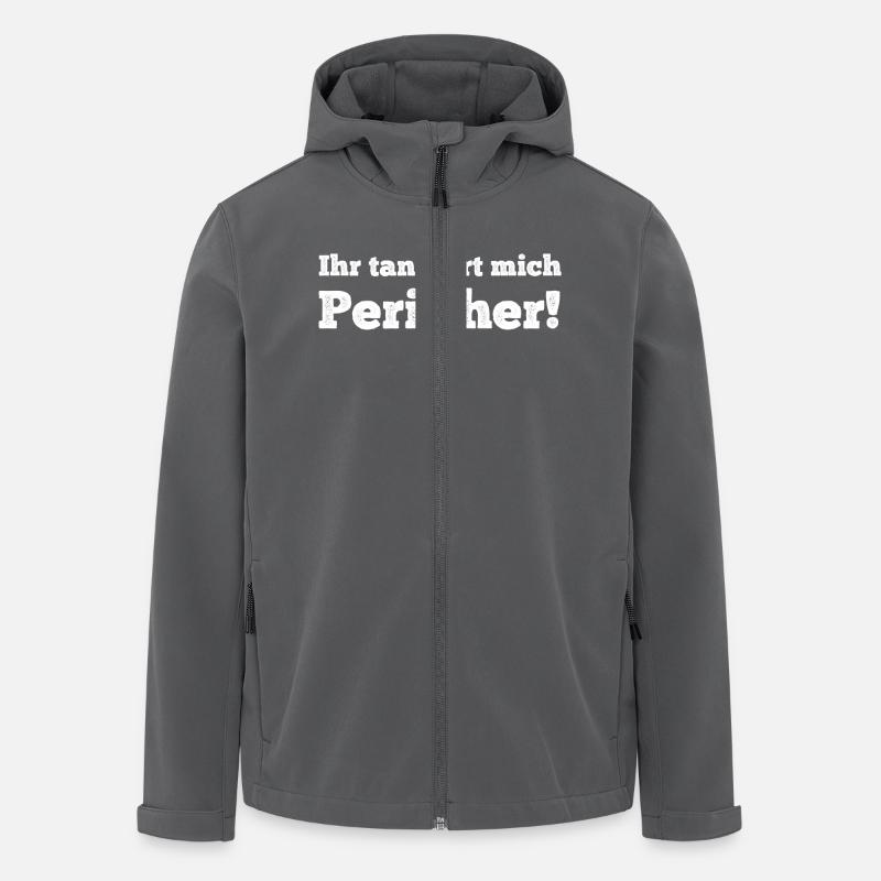 You affect me peripherally! - Men’s Recycled Softshell Jacket by Stanley/Stella - anthracite