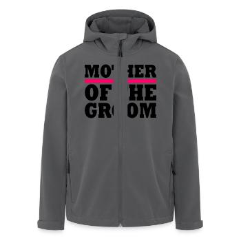 Mother of the groom - Recycelte Männer Softshell-Jacke von Stanley/Stella - Anthrazit - Vorne - AI Model Male 185 light (185cm)