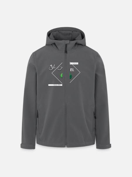 CELINABRO - Recycelte Männer Softshell-Jacke von Stanley/Stella - Anthrazit