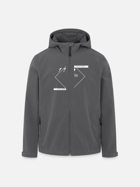 CARROVE - Recycelte Männer Softshell-Jacke von Stanley/Stella - Anthrazit