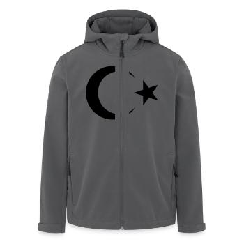 Turkey Türkei - Recycelte Männer Softshell-Jacke von Stanley/Stella - Anthrazit - Vorne - AI Model Male 185 light (185cm)