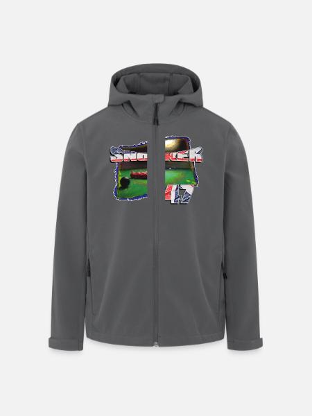 SNOOKER 147 - Recycelte Männer Softshell-Jacke von Stanley/Stella - Anthrazit