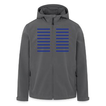 SEEMANN - Recycelte Männer Softshell-Jacke von Stanley/Stella - Anthrazit - Vorne - AI Model Male 185 light (185cm)