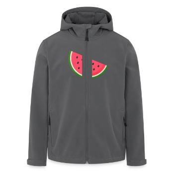 Melone - Recycelte Männer Softshell-Jacke von Stanley/Stella - Anthrazit - Vorne - AI Model Male 185 light (185cm)