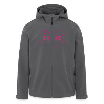 Bride, Wedding, Pink, Crowns, Hen Nights, Marry - Recycelte Männer Softshell-Jacke von Stanley/Stella - Anthrazit - Vorne - AI Model Male 185 light (185cm)