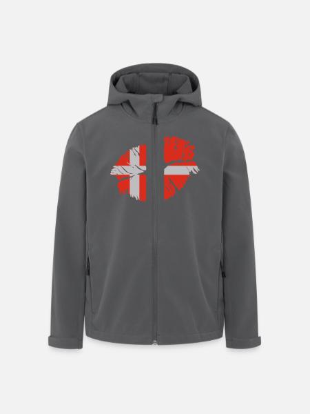 dansk_kyss - Recycelte Männer Softshell-Jacke von Stanley/Stella - Anthrazit