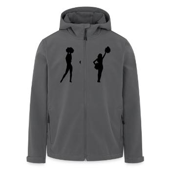 Cheerleader - Recycelte Männer Softshell-Jacke von Stanley/Stella - Anthrazit - Vorne - AI Model Male 185 light (185cm)
