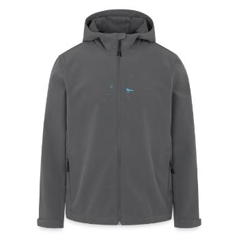Aqua 3 - Recycelte Männer Softshell-Jacke von Stanley/Stella - Anthrazit - Vorne - AI Model Male 185 light (185cm)