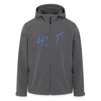 HST Hansestadt Stralsund - Recycelte Männer Softshell-Jacke von Stanley/Stella - Anthrazit - Vorne - AI Model Male 185 light (185cm)