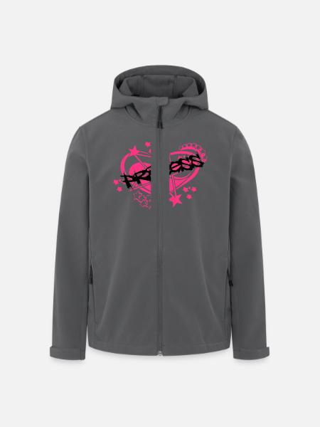 princess - Recycelte Männer Softshell-Jacke von Stanley/Stella - Anthrazit