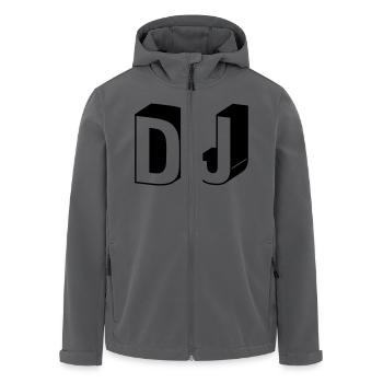 DJ - Recycelte Männer Softshell-Jacke von Stanley/Stella - Anthrazit - Vorne - AI Model Male 185 light (185cm)