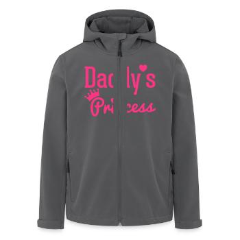 Daddy's Princess - Recycelte Männer Softshell-Jacke von Stanley/Stella - Anthrazit - Vorne - AI Model Male 185 light (185cm)