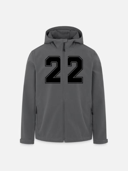 22 - Recycelte Männer Softshell-Jacke von Stanley/Stella - Anthrazit