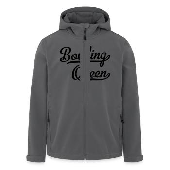 Bowling Queen - Recycelte Männer Softshell-Jacke von Stanley/Stella - Anthrazit - Vorne - AI Model Male 185 light (185cm)