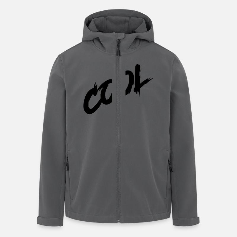 Cool - Recycelte Männer Softshell-Jacke Discoverer von Stanley/Stella - Anthrazit