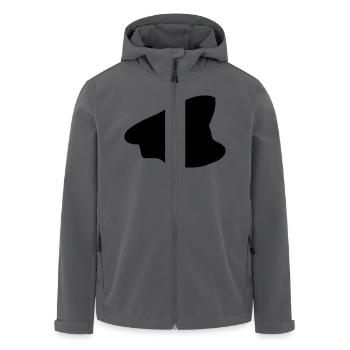 Polizei Mütze - Recycelte Männer Softshell-Jacke von Stanley/Stella - Anthrazit - Vorne - AI Model Male 185 light (185cm)