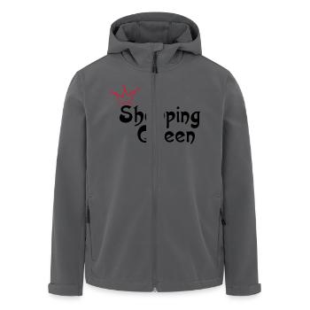 SHOPPING QUEEN - Recycelte Männer Softshell-Jacke von Stanley/Stella - Anthrazit - Vorne - AI Model Male 185 light (185cm)