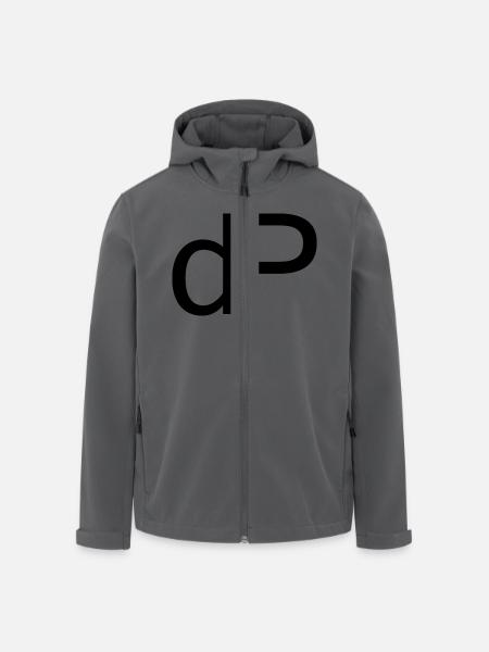dP klein - Recycelte Männer Softshell-Jacke von Stanley/Stella - Anthrazit