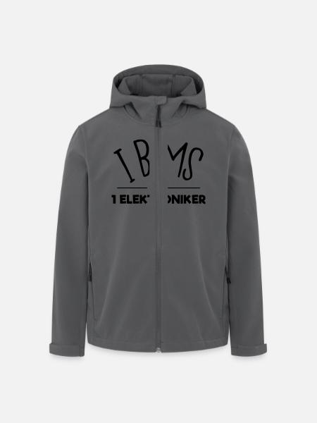 i bims 1 elektroniker - Recycelte Männer Softshell-Jacke von Stanley/Stella - Anthrazit