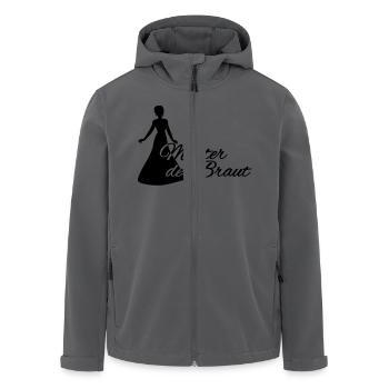 Mutter der Braut - Recycelte Männer Softshell-Jacke von Stanley/Stella - Anthrazit - Vorne - AI Model Male 185 light (185cm)