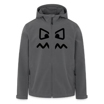 Augen - Recycelte Männer Softshell-Jacke von Stanley/Stella - Anthrazit - Vorne - AI Model Male 185 light (185cm)