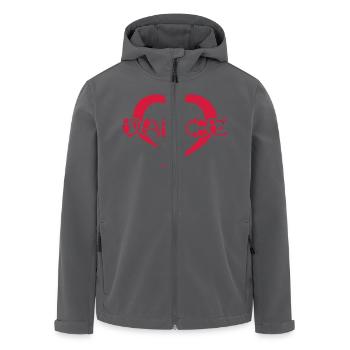 Hearty Dance - Recycelte Männer Softshell-Jacke von Stanley/Stella - Anthrazit - Vorne - AI Model Male 185 light (185cm)