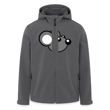 Maus Mäuschen Süße Kleine Ratte Nager Freundlich - Recycelte Männer Softshell-Jacke von Stanley/Stella - Anthrazit - Vorne - AI Model Male 185 light (185cm)