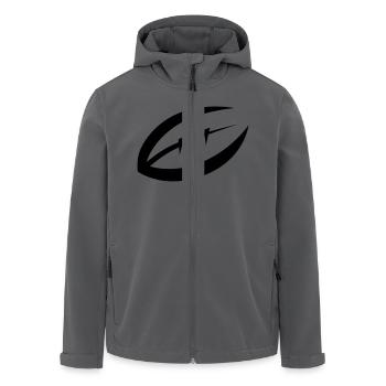 American Football - Recycelte Männer Softshell-Jacke von Stanley/Stella - Anthrazit - Vorne - AI Model Male 185 light (185cm)