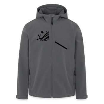 Zauberstab - Recycelte Männer Softshell-Jacke von Stanley/Stella - Anthrazit - Vorne - AI Model Male 185 light (185cm)