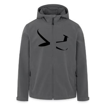 jonker sailplanes js3 - Recycelte Männer Softshell-Jacke von Stanley/Stella - Anthrazit - Vorne - AI Model Male 185 light (185cm)