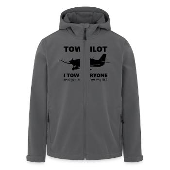 towpilot dr400 robin - Recycelte Männer Softshell-Jacke von Stanley/Stella - Anthrazit - Vorne - AI Model Male 185 light (185cm)
