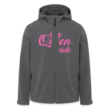 Queen Bride - Recycelte Männer Softshell-Jacke von Stanley/Stella - Anthrazit - Vorne - AI Model Male 185 light (185cm)