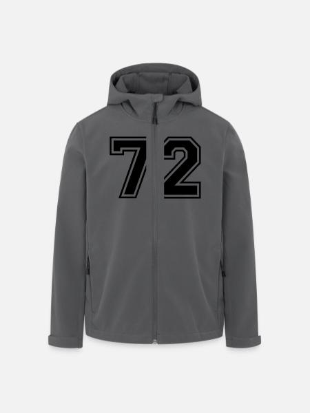 72 - Recycelte Männer Softshell-Jacke von Stanley/Stella - Anthrazit