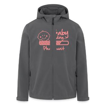 Baby loading - please wait - Recycelte Männer Softshell-Jacke von Stanley/Stella - Anthrazit - Vorne - AI Model Male 185 light (185cm)