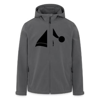 Mütze // Bommel // Bommelmütze // Schlafmütze - Recycelte Männer Softshell-Jacke von Stanley/Stella - Anthrazit - Vorne - AI Model Male 185 light (185cm)