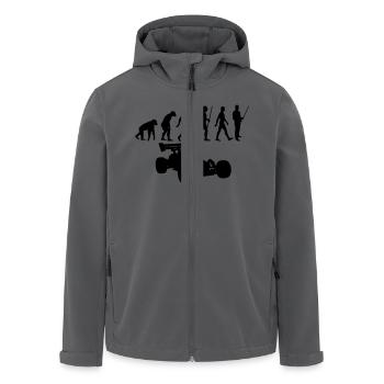 Evolution rc car - Recycelte Männer Softshell-Jacke von Stanley/Stella - Anthrazit - Vorne - AI Model Male 185 light (185cm)