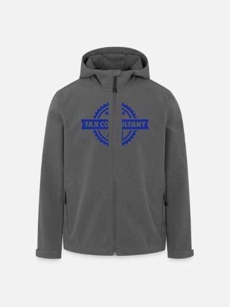 Steuerberater - Recycelte Männer Softshell-Jacke von Stanley/Stella - Anthrazit