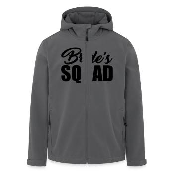 Bride's Squad - Recycelte Männer Softshell-Jacke von Stanley/Stella - Anthrazit - Vorne - AI Model Male 185 light (185cm)