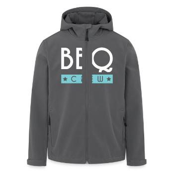 Bbq Crew - Recycelte Männer Softshell-Jacke von Stanley/Stella - Anthrazit - Vorne - AI Model Male 185 light (185cm)