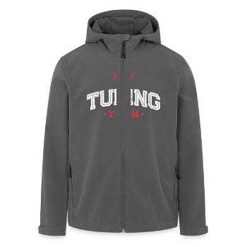Tuning Team - Recycelte Männer Softshell-Jacke von Stanley/Stella - Anthrazit - Vorne - AI Model Male 185 light (185cm)