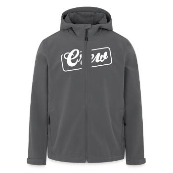 Crew - Recycelte Männer Softshell-Jacke von Stanley/Stella - Anthrazit - Vorne - AI Model Male 185 light (185cm)